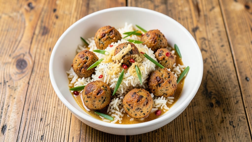 Boudin Balls With Rice Recipe: Savory Cajun Bites Over Fluffy Jasmine Rice