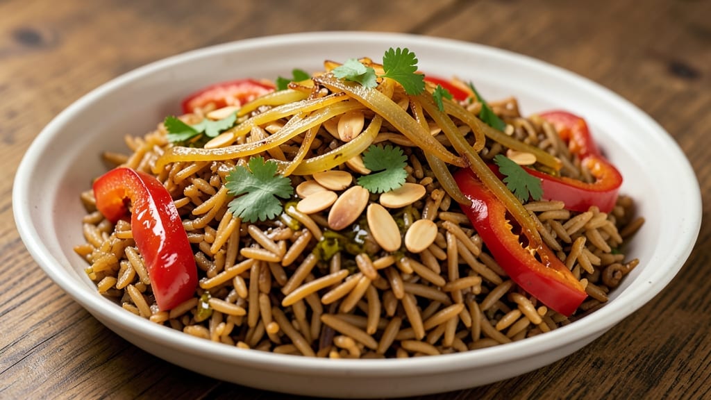 Brown Basmati Rice Pilaf Recipe: Nutty Toasted Grains With Golden Crisp Edges