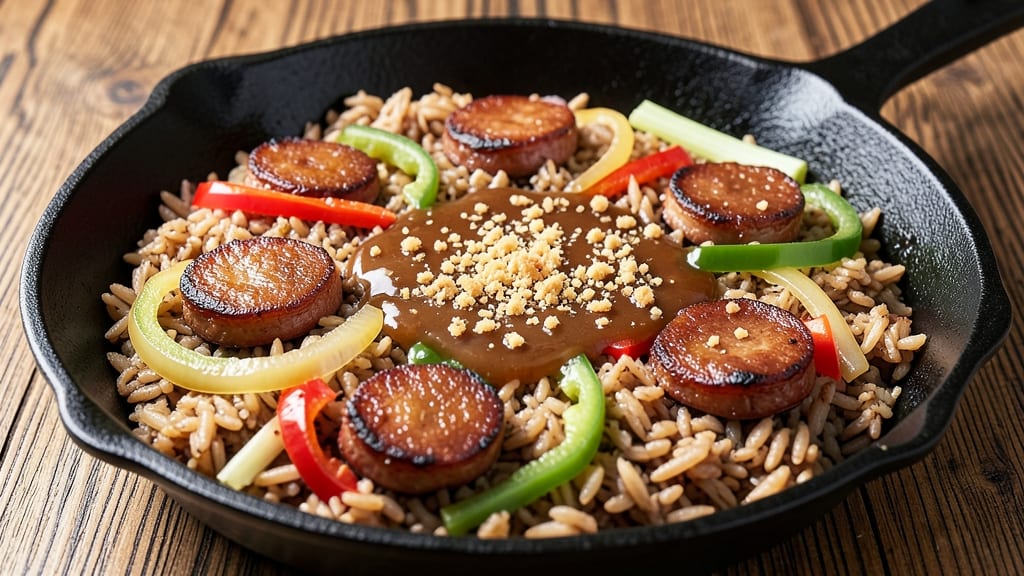 Brown Rice Dirty Rice Recipe: Smoky Cajun Crunch in One-Pan Magic