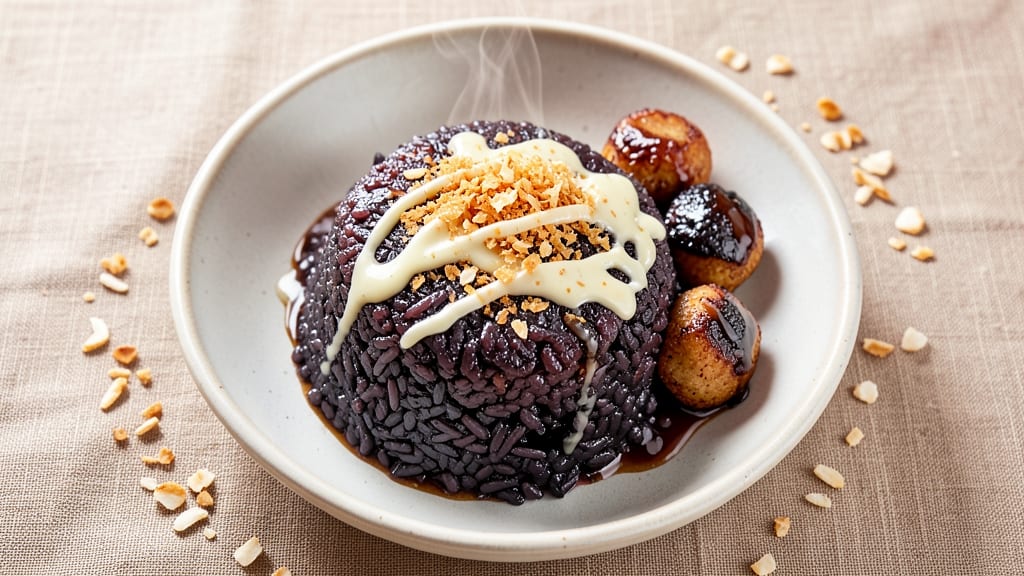 Black Glutinous Rice Biko Recipe: Sticky Sweet Coconut-Caramel Delight