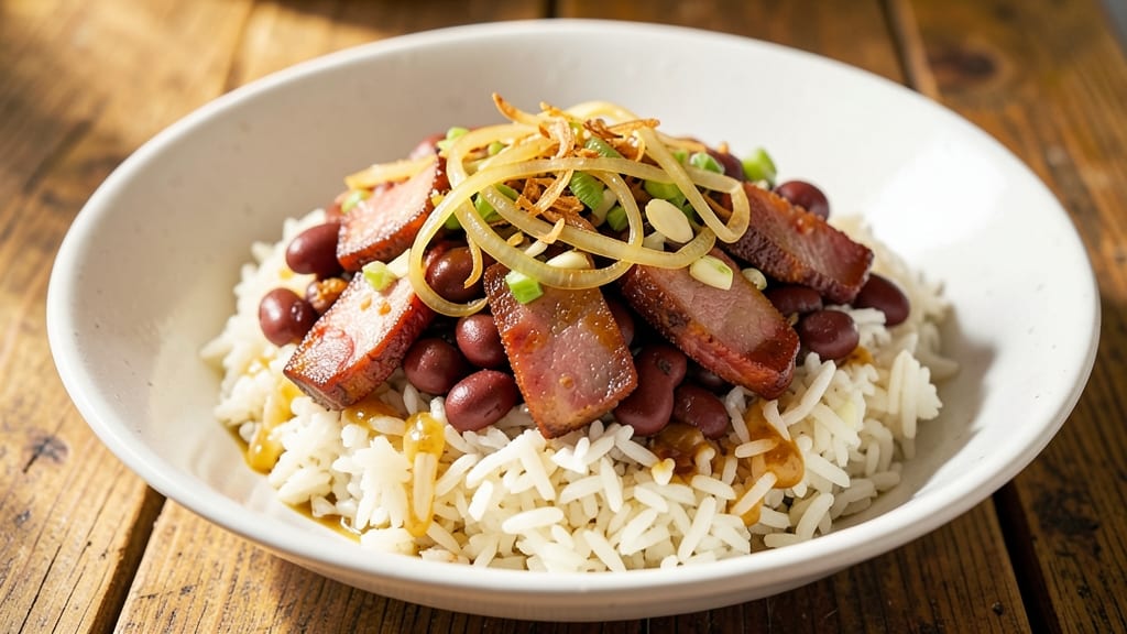 Black Beans, Rice, and Andouille Sausage Recipe: Smoky Cajun One-Pot Fiesta