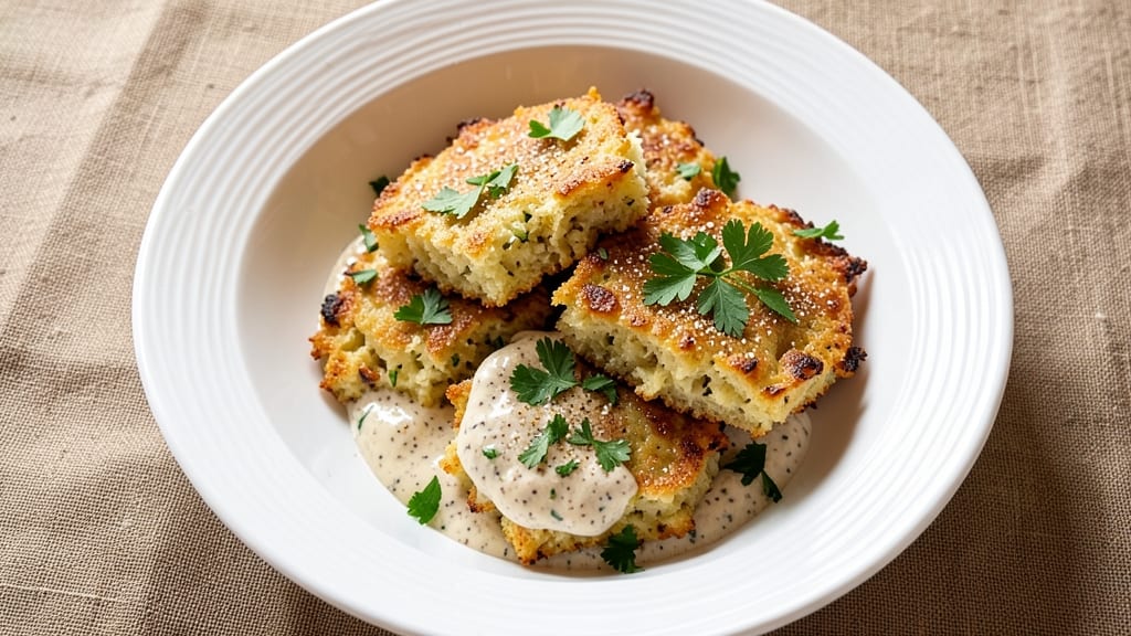 Cauliflower Rice Cakes Recipe: Golden Crispy Bites With Herbed Crunch