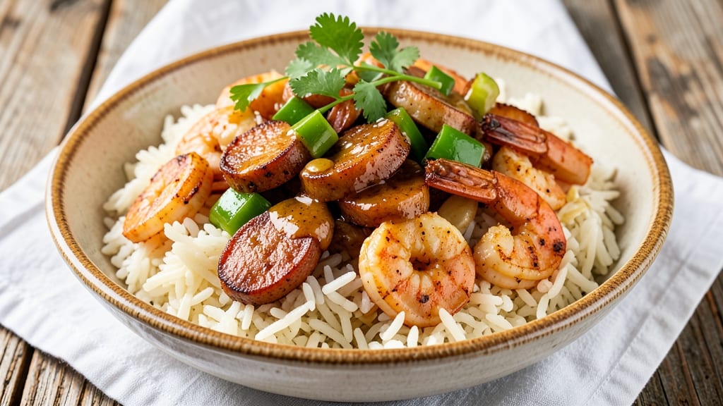 Cajun Shrimp Sausage and Rice Recipe: One-Pan Spice Explosion in 30 Minutes