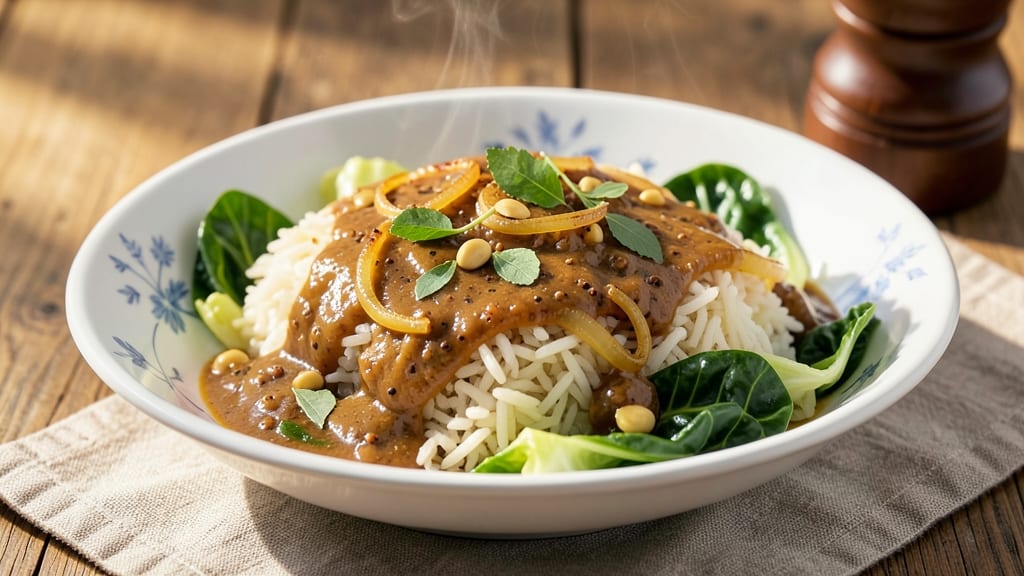 Cabbage Rice Indian Recipe: Fragrant Turmeric and Mustard Seed One-Pot Magic
